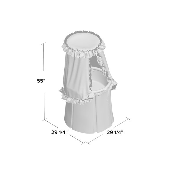 Harriet Bee Deford Round Baby with Bedding & Reviews Wayfair